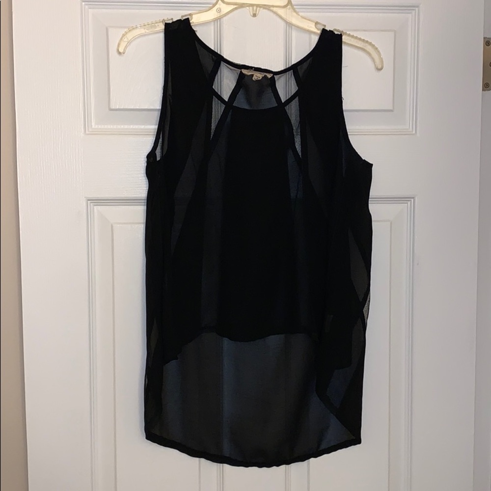 Hi-Lo Sheer tank